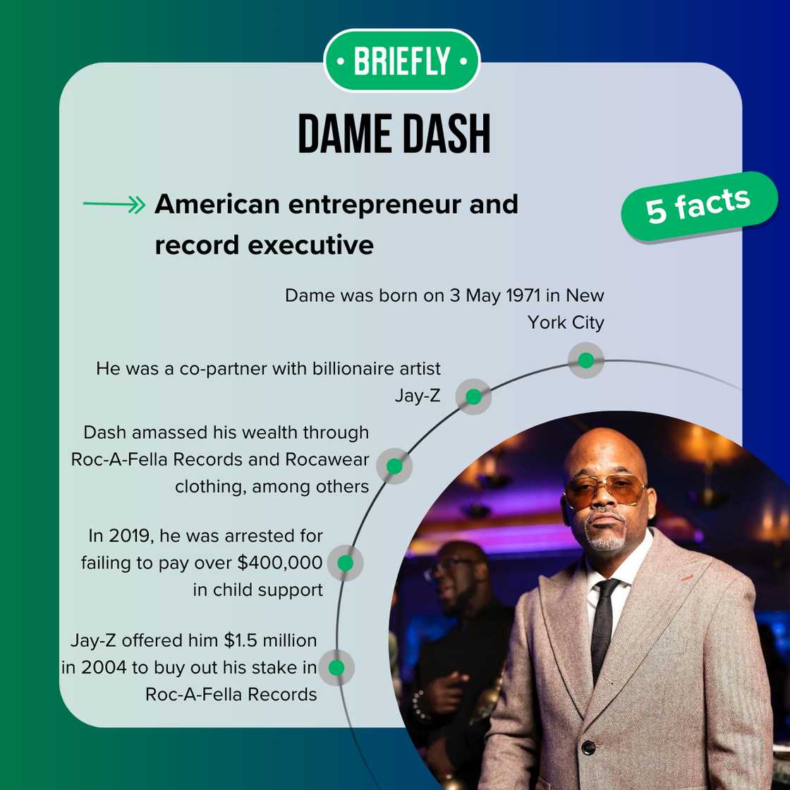 Dame Dash's facts Dame Dash's facts