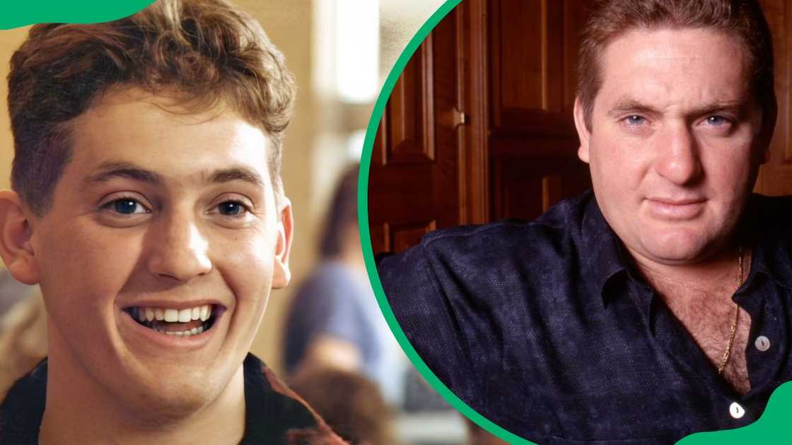 Chris Penn as Willard Hewitt (L). A 1996 portrait of the actor (R) Chris Penn as Willard Hewitt (L). A 1996 portrait of the actor (R)