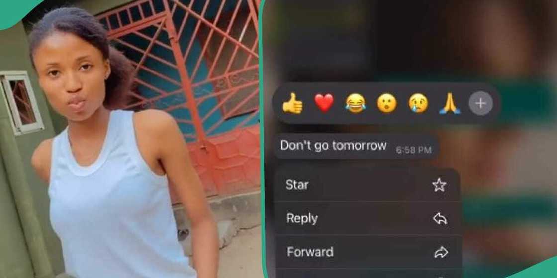 A lady dating a military man shared their chat online A lady dating a military man shared their chat online