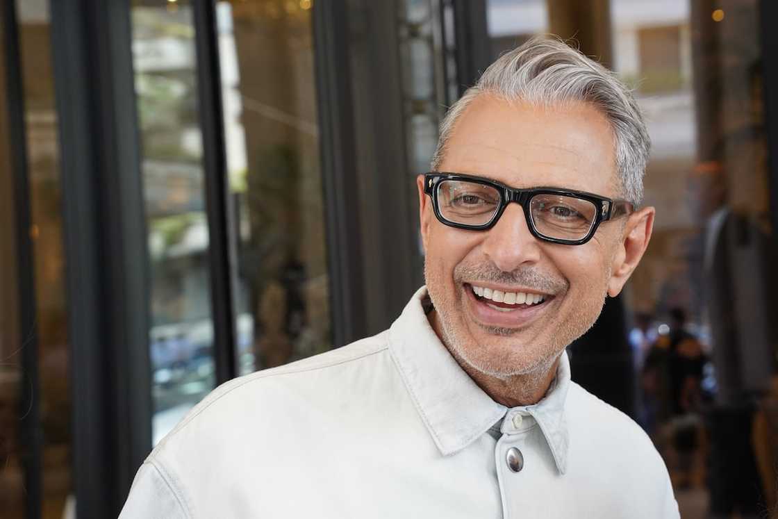 Jeff Goldblum during the Milan Fashion Week Men's Collection Spring Summer 2023 at Palazzo Parigi on 19th June 2022 Jeff Goldblum during the Milan Fashion Week Men's Collection Spring Summer 2023 at Palazzo Parigi on 19th June 2022