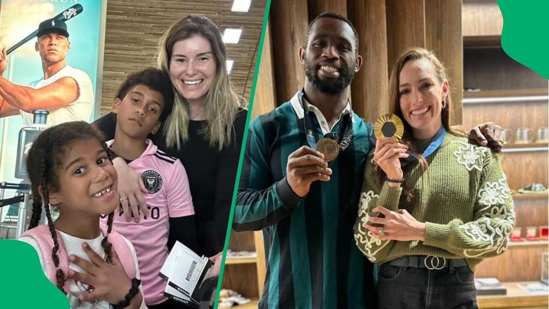 Rachel Kolisi and kids spend time with Tatjana Smith in Australia