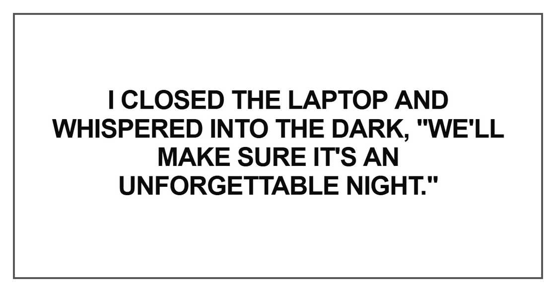 I closed the laptop and whispered I closed the laptop and whispered