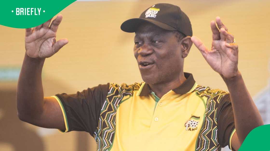 Paul Mashatile congratulated the ANC in the North West for winning a ward