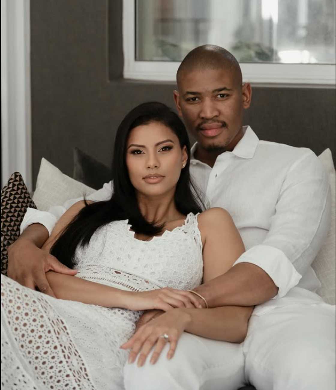 Tamaryn Green and Ze Nxumalo to welcome their baby.