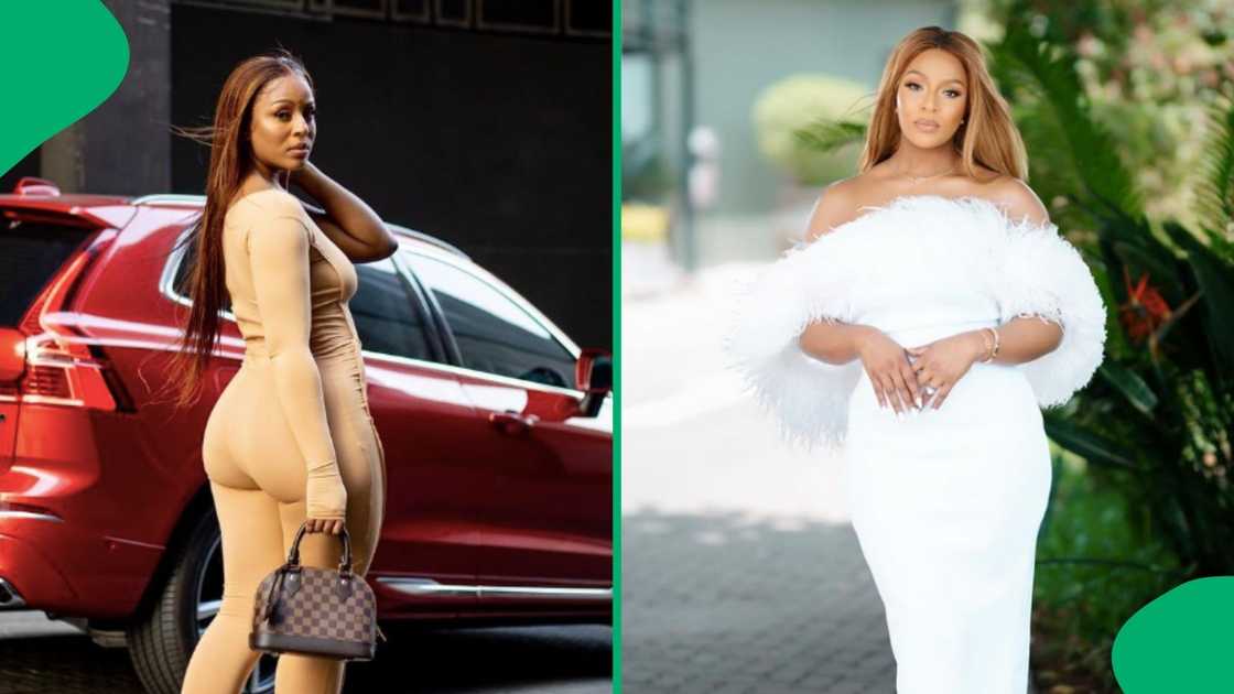 Jessica Nkosi stuns in new outfit