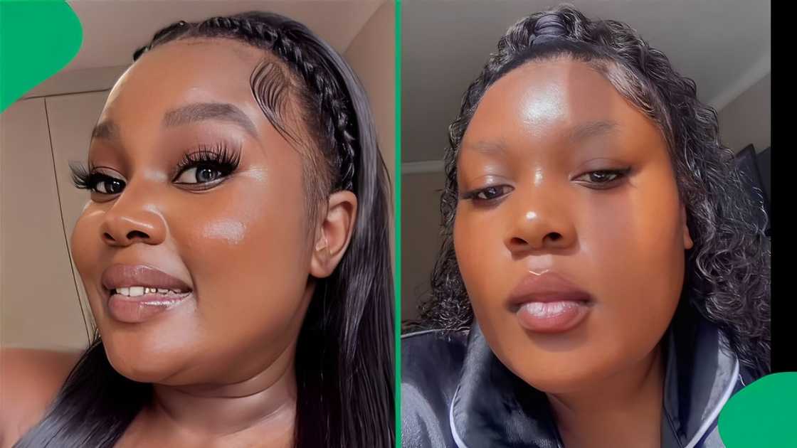 A TikTok video shows a woman in a police van, arrested with her family by her partner. A TikTok video shows a woman in a police van, arrested with her family by her partner.