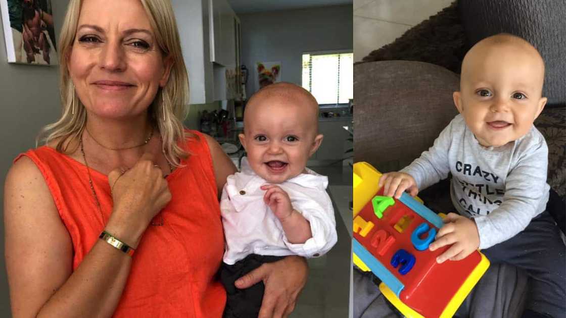 Actress Therese's baby Actress Therese's baby