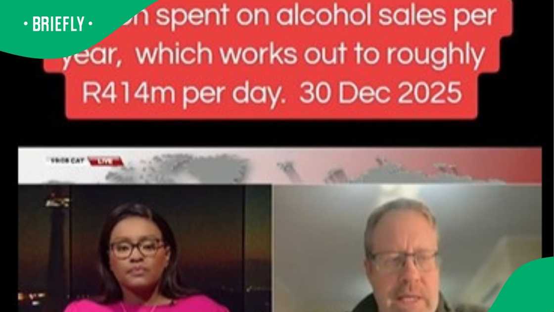 The screenshot revealed that alcohol spending is expected to triple ahead of New Year The screenshot revealed that alcohol spending is expected to triple ahead of New Year