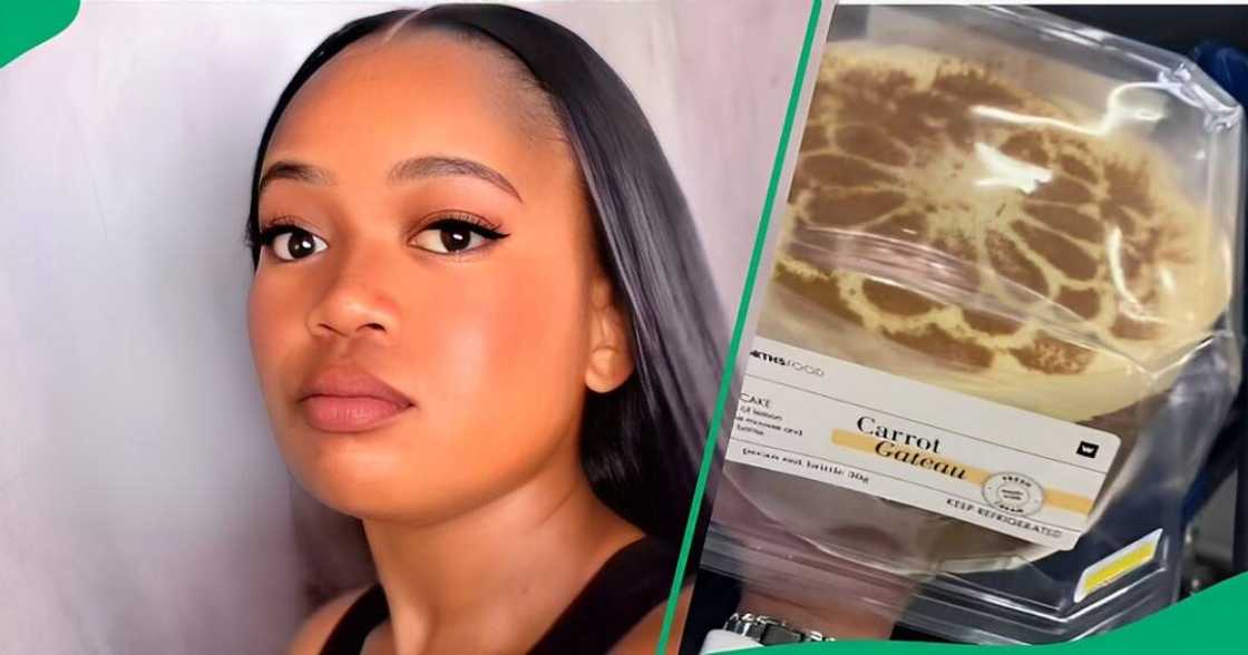 A TikTok video shows a woman putting back a Woolworths cake due to the price, which amused many. A TikTok video shows a woman putting back a Woolworths cake due to the price, which amused many.