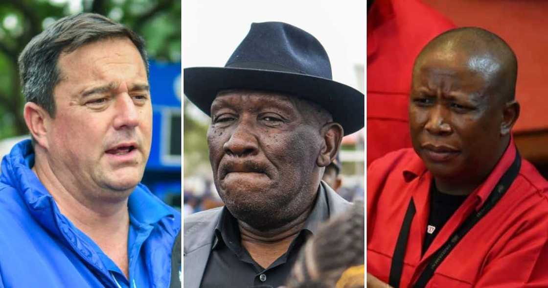 Police Minister Bheki Cele was forced to withdrew claims that John Steenhuisen abused his wife