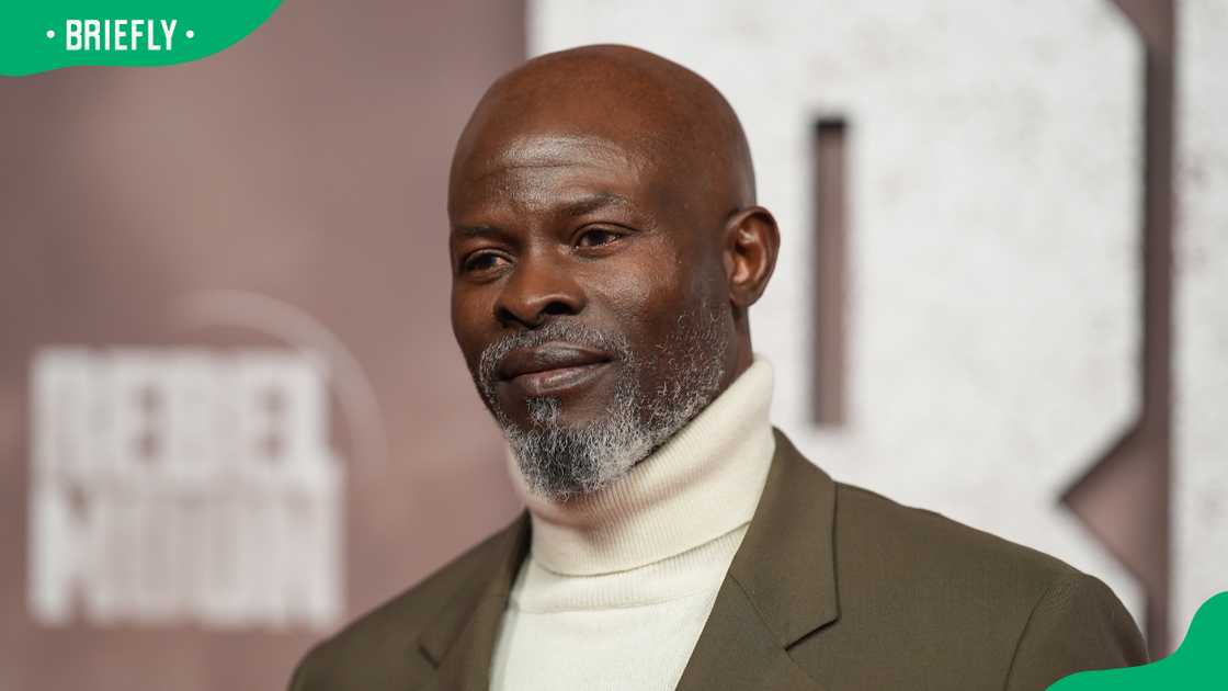 Djimon Hounsou in Queens, New York Djimon Hounsou in Queens, New York