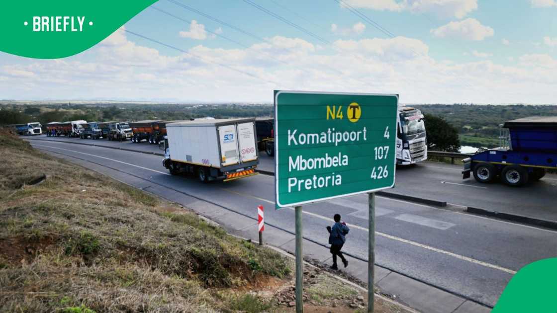 SAPS arrested 41 people after two taxis were found with undocumented foreigners on the N4 in Mpumalanga SAPS arrested 41 people after two taxis were found with undocumented foreigners on the N4 in Mpumalanga
