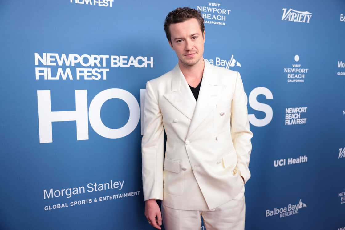 Joseph Quinn in Newport Beach, California. Joseph Quinn in Newport Beach, California.