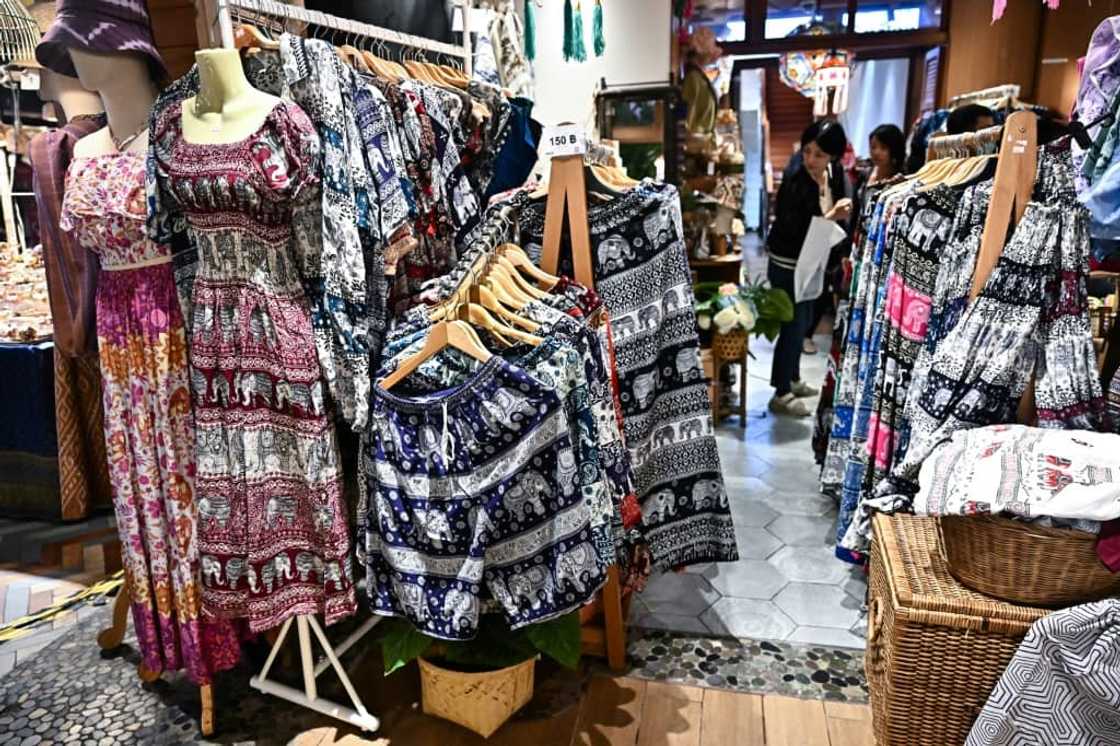 Elephant pants have recently become an unexpected hit with young Thais Elephant pants have recently become an unexpected hit with young Thais