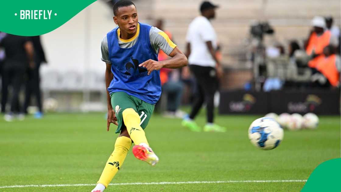 Relebohile Mofokeng impressed for Bafana Bafana Relebohile Mofokeng impressed for Bafana Bafana