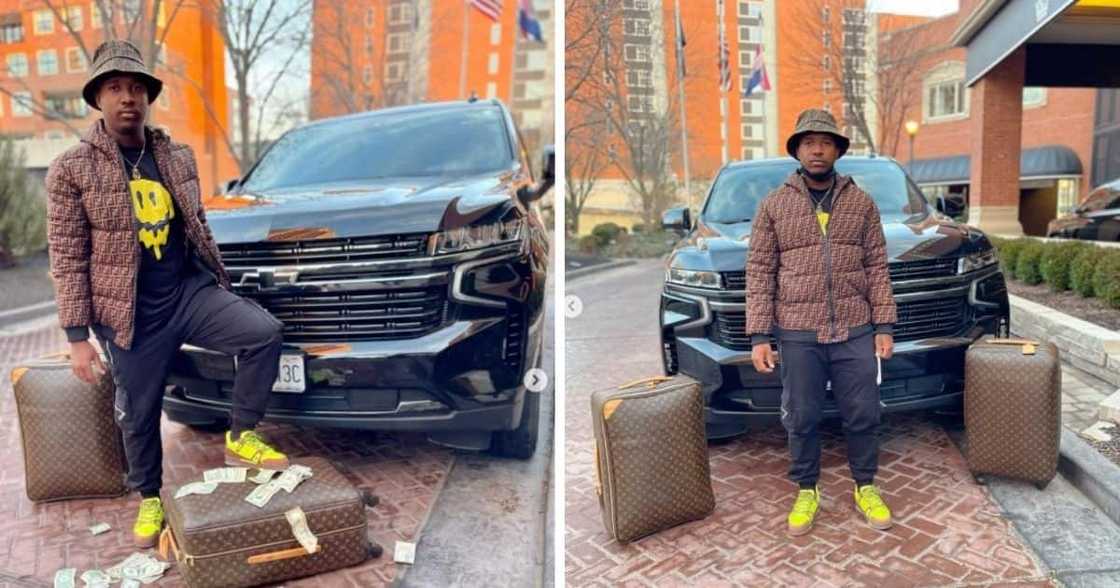 MaMkhize Mkhize and Andile Mpisane ball out in R1,2 million mega lux Chevrolet American whip MaMkhize Mkhize and Andile Mpisane ball out in R1,2 million mega lux Chevrolet American whip
