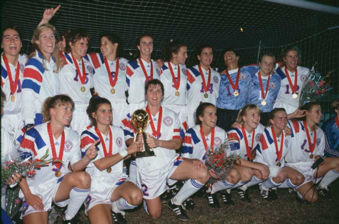 United States squad of the 1991 FIFA Women's World Cup in Guangzhou, China