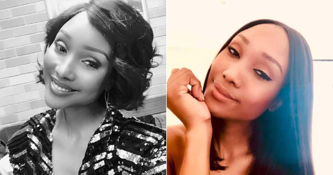Zoe Mthiyane shares self-motivation amid rumours of emotional breakdown