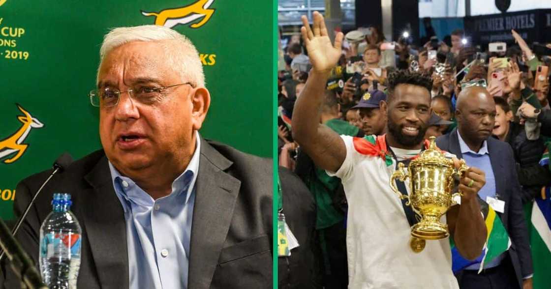 SA Rugby President Mark Alexander revealed why only five cities would get to see the Web Ellis Cup SA Rugby President Mark Alexander revealed why only five cities would get to see the Web Ellis Cup