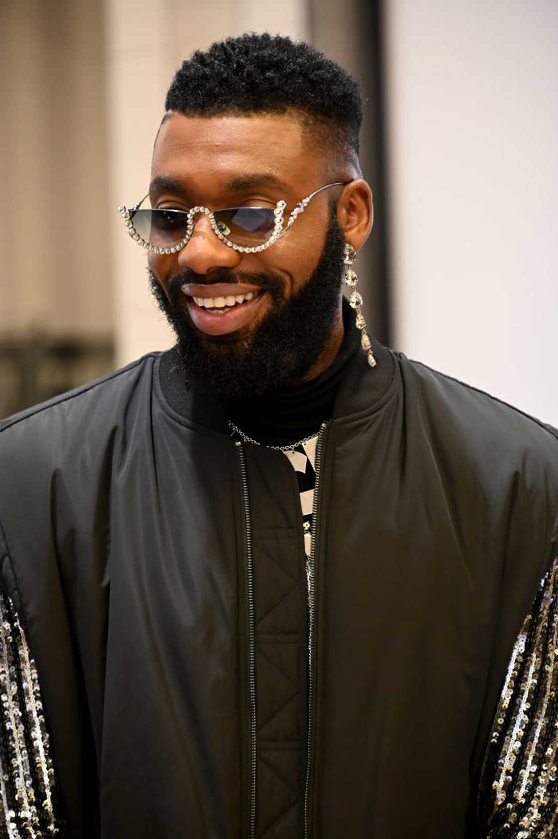 Swanky jerry walked the runway. Swanky jerry walked the runway.