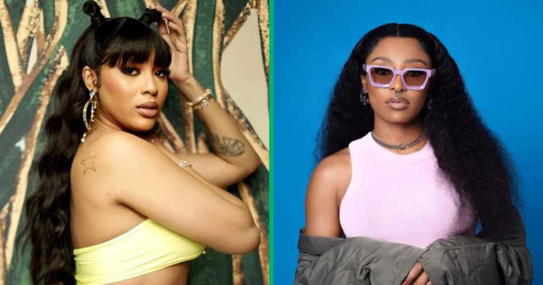 Nadia Nakai celebrated DJ Zinhle's win Nadia Nakai celebrated DJ Zinhle's win