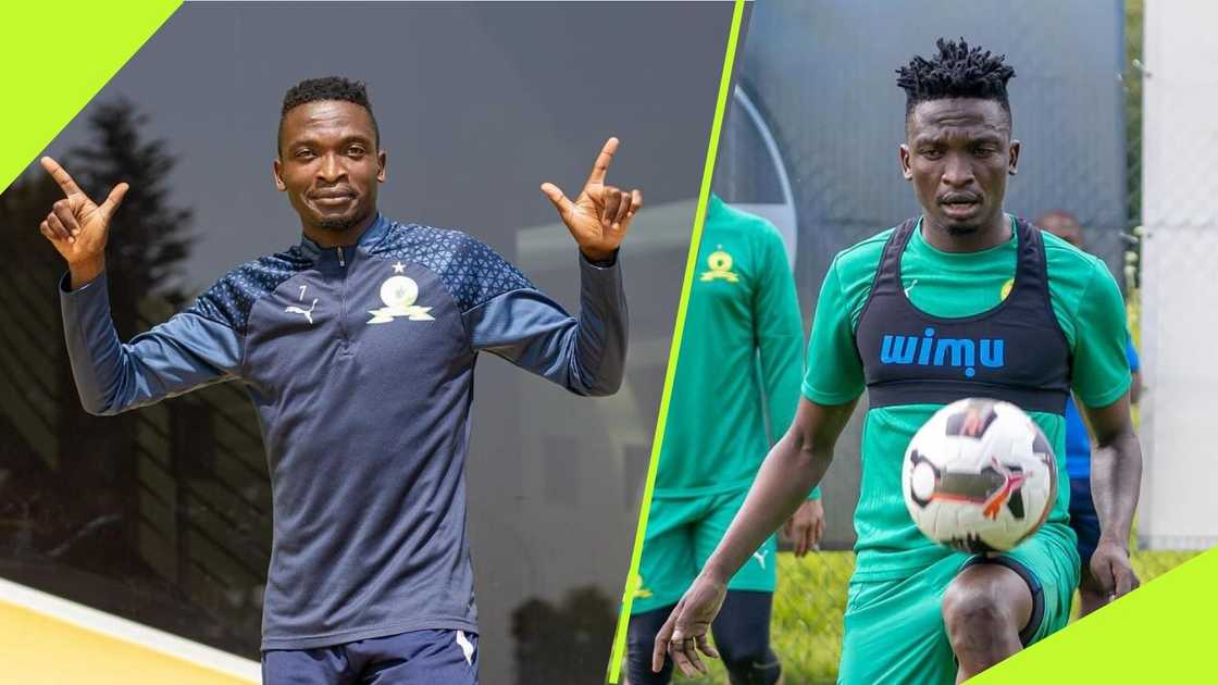 Lesiba Nku has returned for Mamelodi Sundowns. Lesiba Nku has returned for Mamelodi Sundowns.