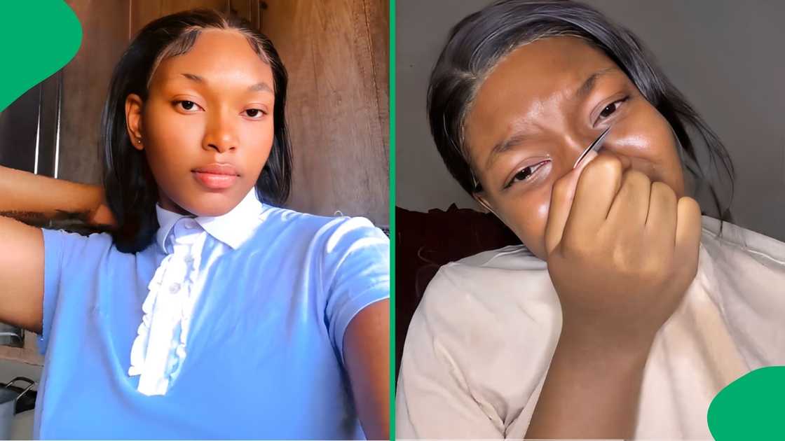 TikTok users advised a lady not to cry for a man after seeing her sobbing