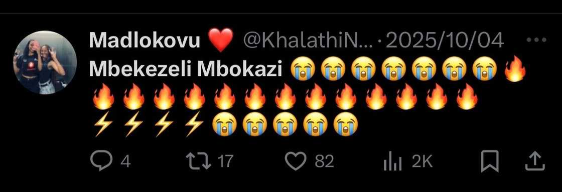 Twitter screenshot Twitter screenshot