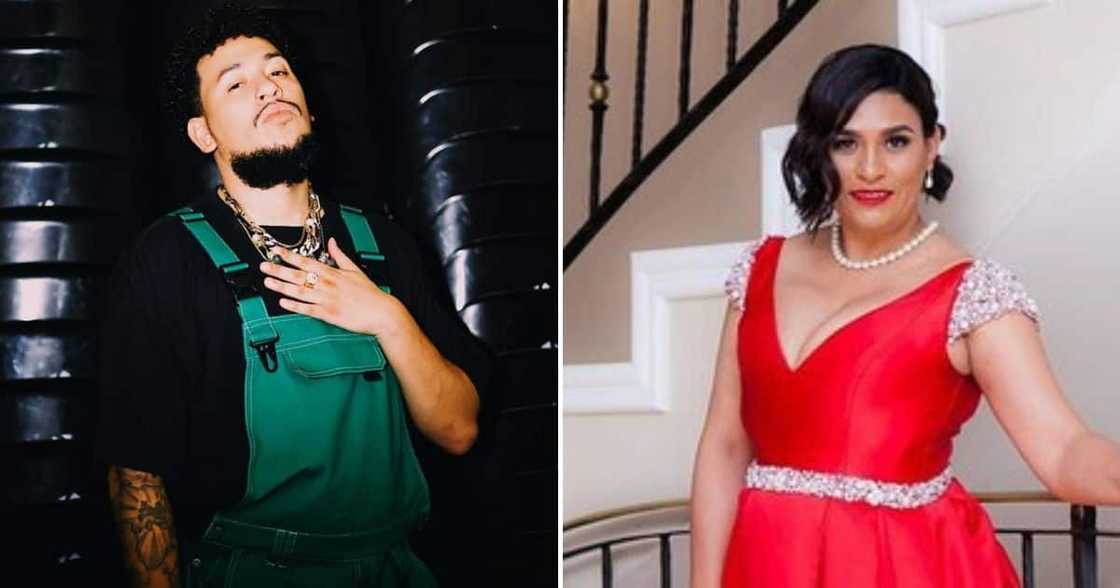 AKA, Lynn Forbes, mother, sweet picture, Soweto, birthday lunch AKA, Lynn Forbes, mother, sweet picture, Soweto, birthday lunch