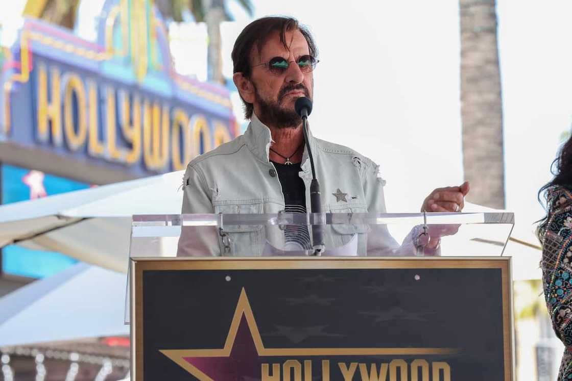 Ringo Starr attends as Sheila E. is honored with a star on Hollywood Walk of Fame Ringo Starr attends as Sheila E. is honored with a star on Hollywood Walk of Fame