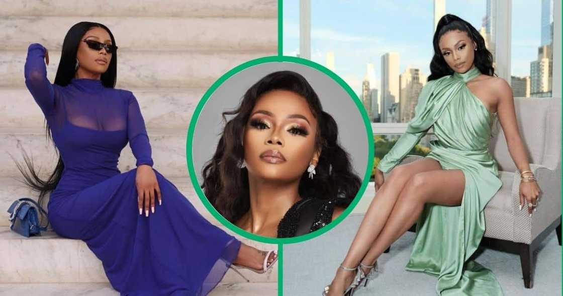 TV personality Bonang Matheba hosted Miss SA 2023 at Sun Bet Arena.