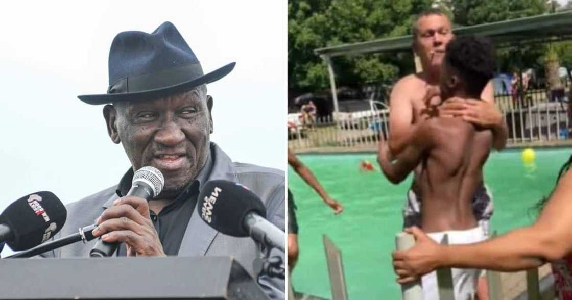 Police Minister Bheki Cele Police Minister Bheki Cele