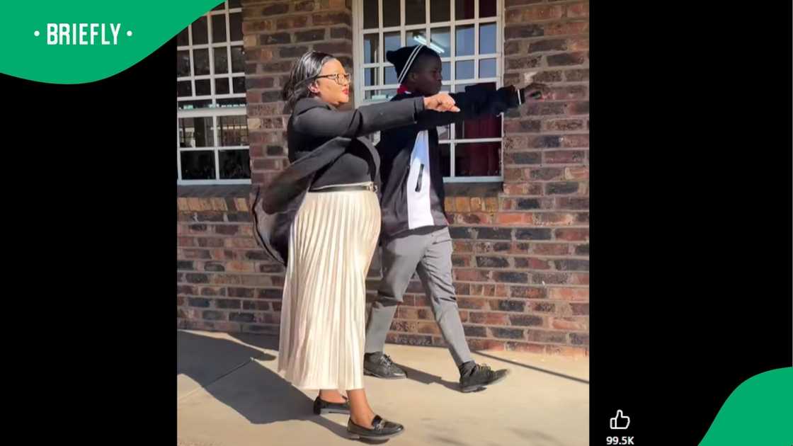 A clip went viral.