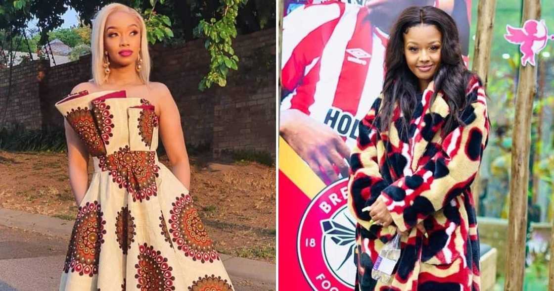 Dineo Langa and Babes Wodumo Dineo Langa and Babes Wodumo