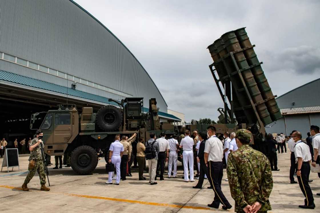 The country plans to upgrade its existing surface-to-ship missiles to extend their range from 100 kilometres (62 miles) to about 1,000 kilometres (620 miles) The country plans to upgrade its existing surface-to-ship missiles to extend their range from 100 kilometres (62 miles) to about 1,000 kilometres (620 miles)