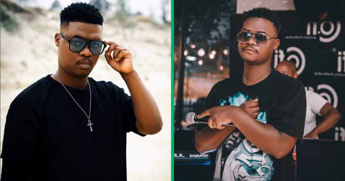 Mlindo the vocalist attends his girlfriend's baby shower. Mlindo the vocalist attends his girlfriend's baby shower.