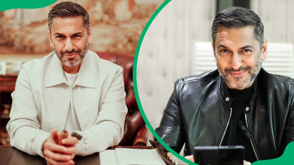 Zunaid Moti posing for a photo smiling