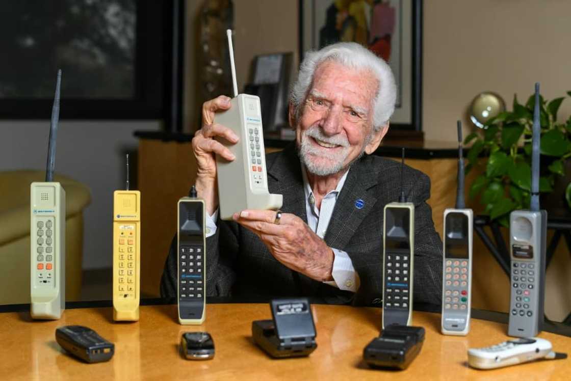 Martin Cooper -- a man dubbed 'the father of the cell phone' -- led the team that came up with the first working mobile phone Martin Cooper -- a man dubbed 'the father of the cell phone' -- led the team that came up with the first working mobile phone