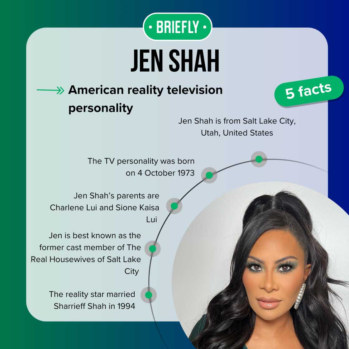 Fast five facts about Jen Shah. Fast five facts about Jen Shah.