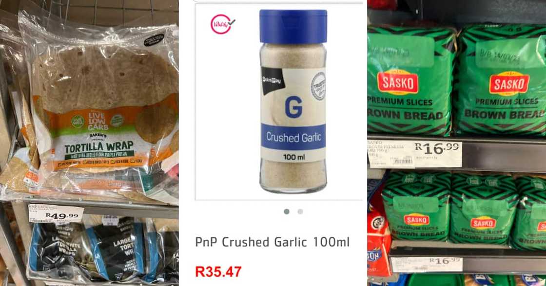bread, spice, Pick n Pay, prices bread, spice, Pick n Pay, prices