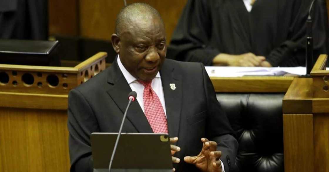 South African president Cyril Ramaphosa has spoken about the Israel and Palestine violence. Image: Esa Alexander/POOL/AFP via Getty Images South African president Cyril Ramaphosa has spoken about the Israel and Palestine violence. Image: Esa Alexander/POOL/AFP via Getty Images