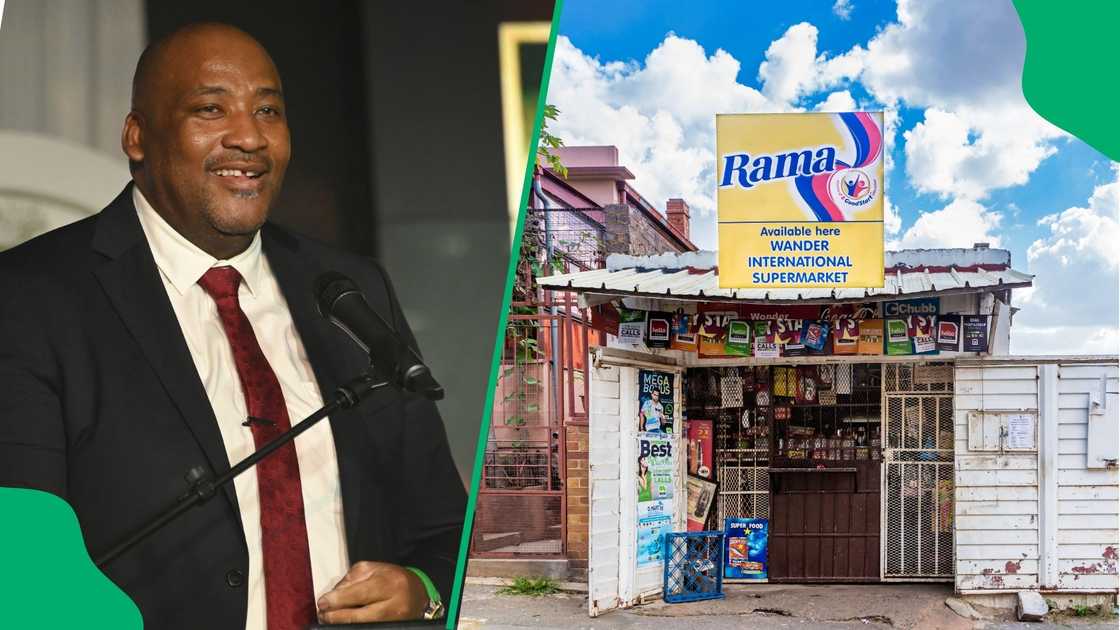 Gayton McKenzie wants all foreign owned spaza shops to be closed. Gayton McKenzie wants all foreign owned spaza shops to be closed.