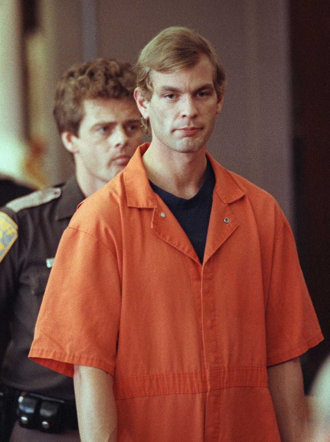 Jeffrey Dahmer at the courtroom Jeffrey Dahmer at the courtroom