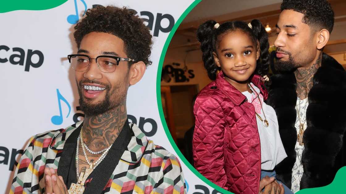 PnB Rock's daughter, Milan Allen PnB Rock's daughter, Milan Allen