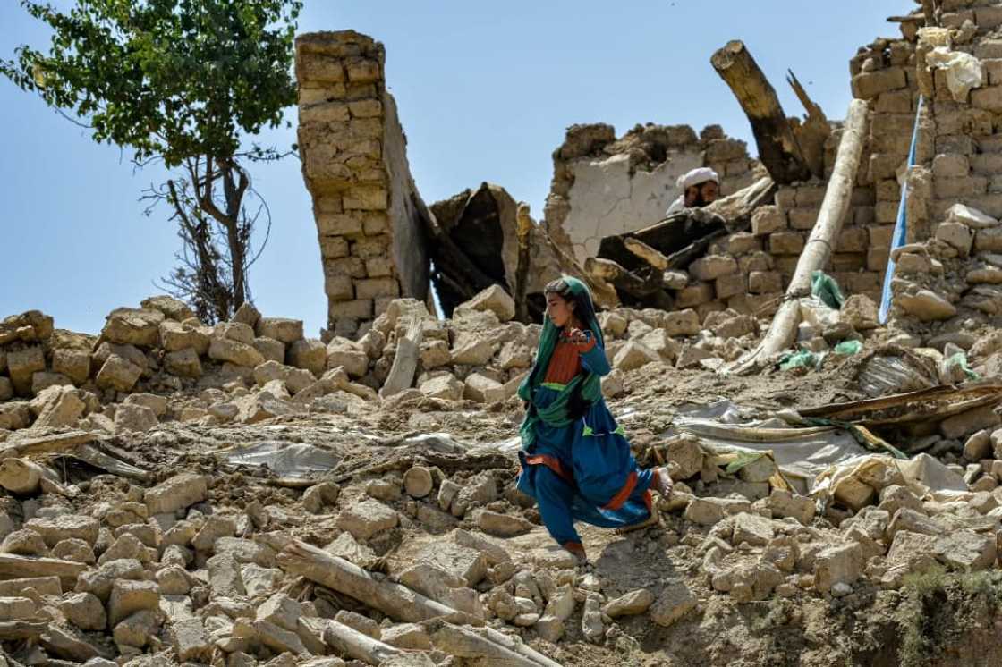 Entire villages have been levelled in some of the worst affected districts Entire villages have been levelled in some of the worst affected districts