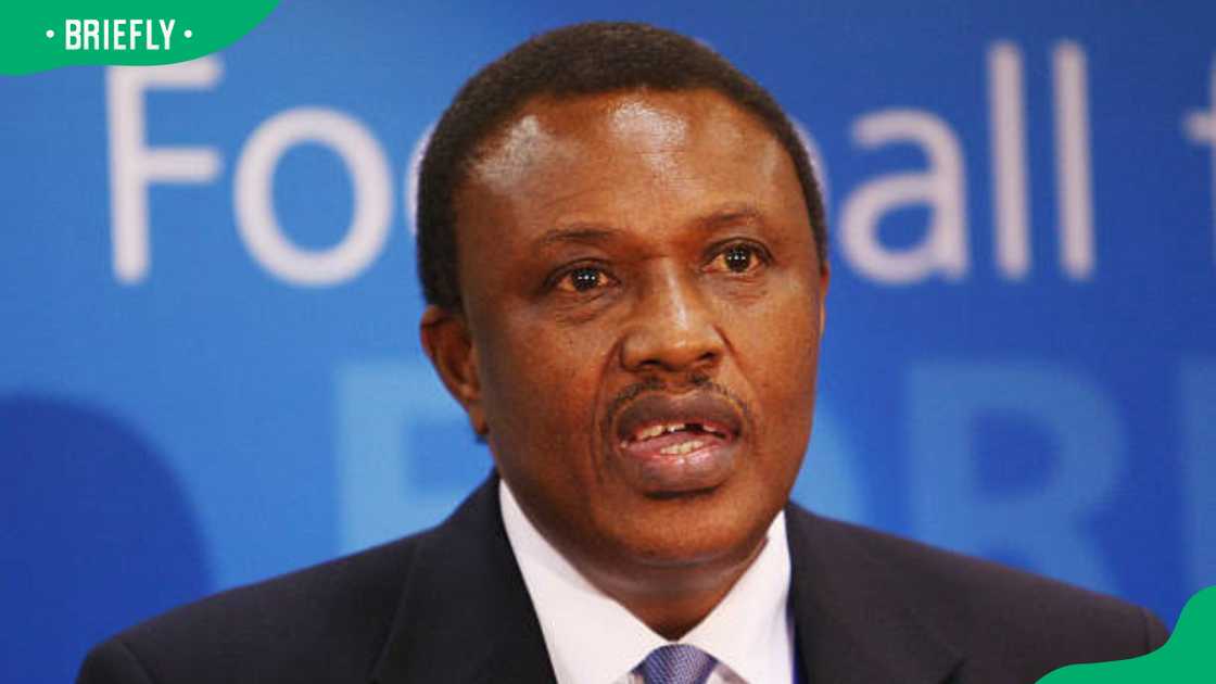 Irvin Khoza during the FIFA Confederations Cup Irvin Khoza during the FIFA Confederations Cup