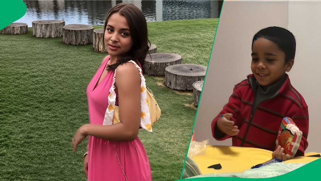 Kid goes shopping with money from party pack in TikTok video Kid goes shopping with money from party pack in TikTok video