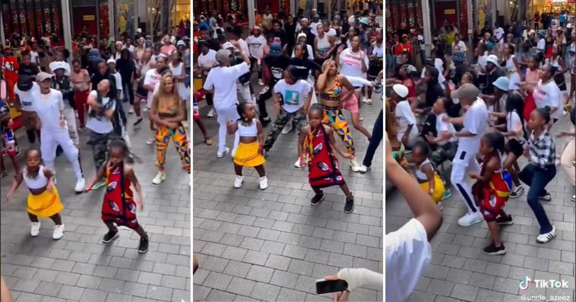 A group of Mzansi people dancing A group of Mzansi people dancing