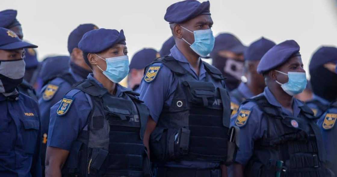 Police Officer, Operation, Arrested Some Drugs, TV Interview, Mzansi