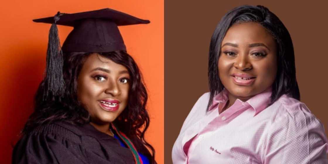 NSS Deputy boss Gifty Oware-Aboagye bags master’s of Science in Defense and International Politics (photos)